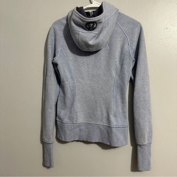 Lululemon light blue scuba jacket size 4 - Picture 6 of 8